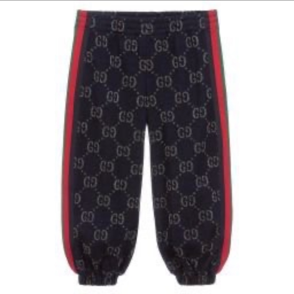 Gucci Kids Jacquard Joggers